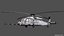 Pave Hawk Helicopter LOD 2 model