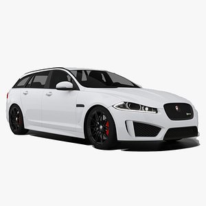 3D Jaguar XFR-S Sportbrake