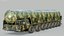 Dongfeng DF-61 Rigged Mobile Intercontinental Ballistic Missile PBR 3D model