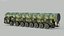 Dongfeng DF-61 Rigged Mobile Intercontinental Ballistic Missile PBR 3D model