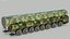 Dongfeng DF-61 Rigged Mobile Intercontinental Ballistic Missile PBR 3D model