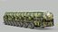 Dongfeng DF-61 Rigged Mobile Intercontinental Ballistic Missile PBR 3D model