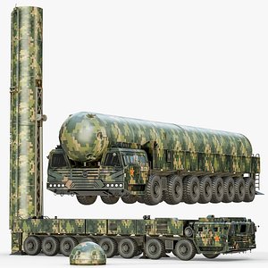 Dongfeng DF-61 Rigged Mobile Intercontinental Ballistic Missile PBR