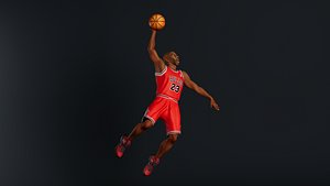 Michael Jordan Basketball Player - Character Accurate 3D Model Rigged  Game-Ready 3D model