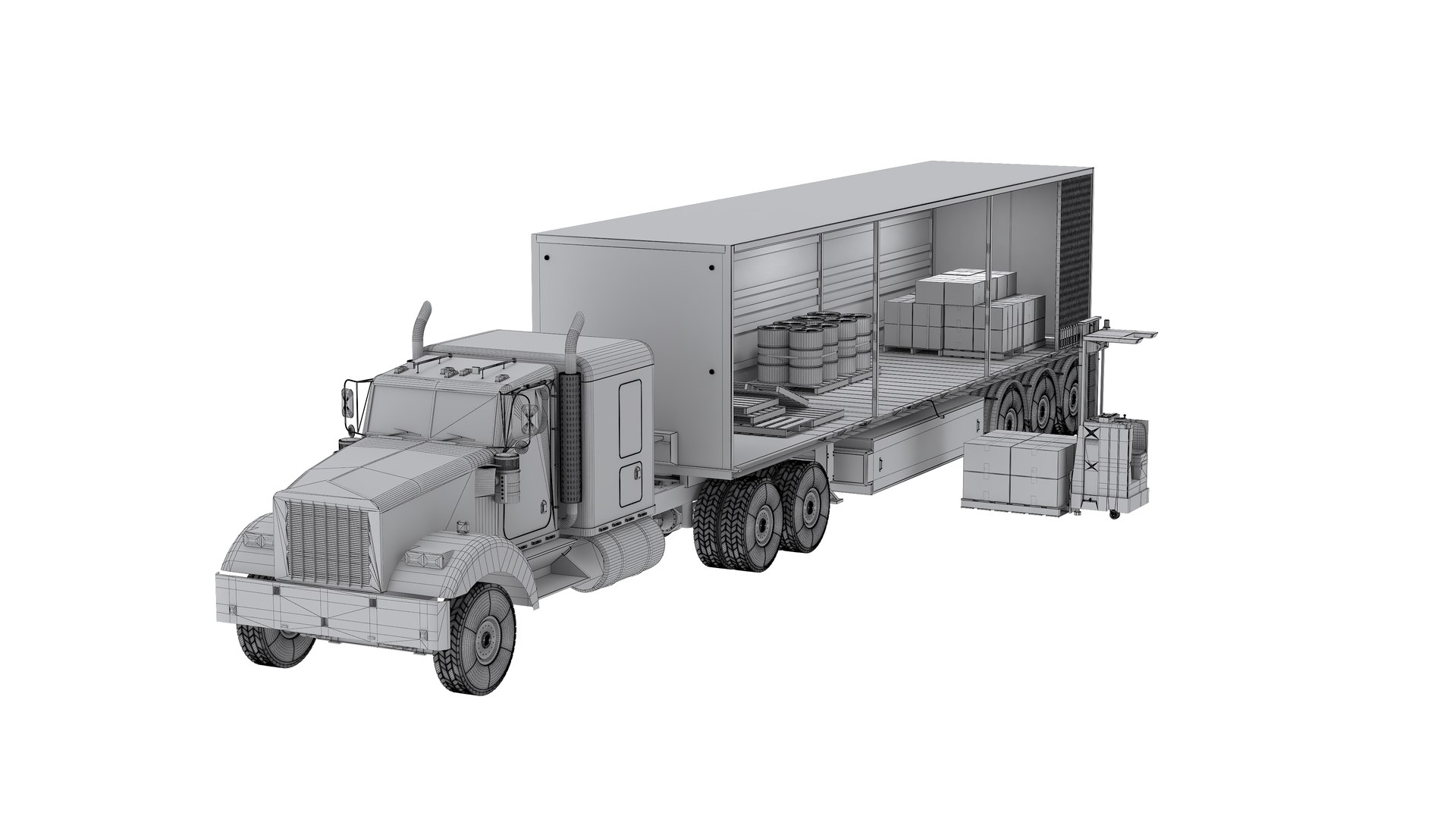 Forklift Loading Semi Truck 3D model https://p.turbosquid.com/ts-thumb/n5/1BCUtI/0T/forkliftloadingsemitruck21/jpg/1760532228/1920x1080/fit_q87/35cd347bcc8d0a248e3608ad59c0e42afdfd2916/forkliftloadingsemitruck21.jpg