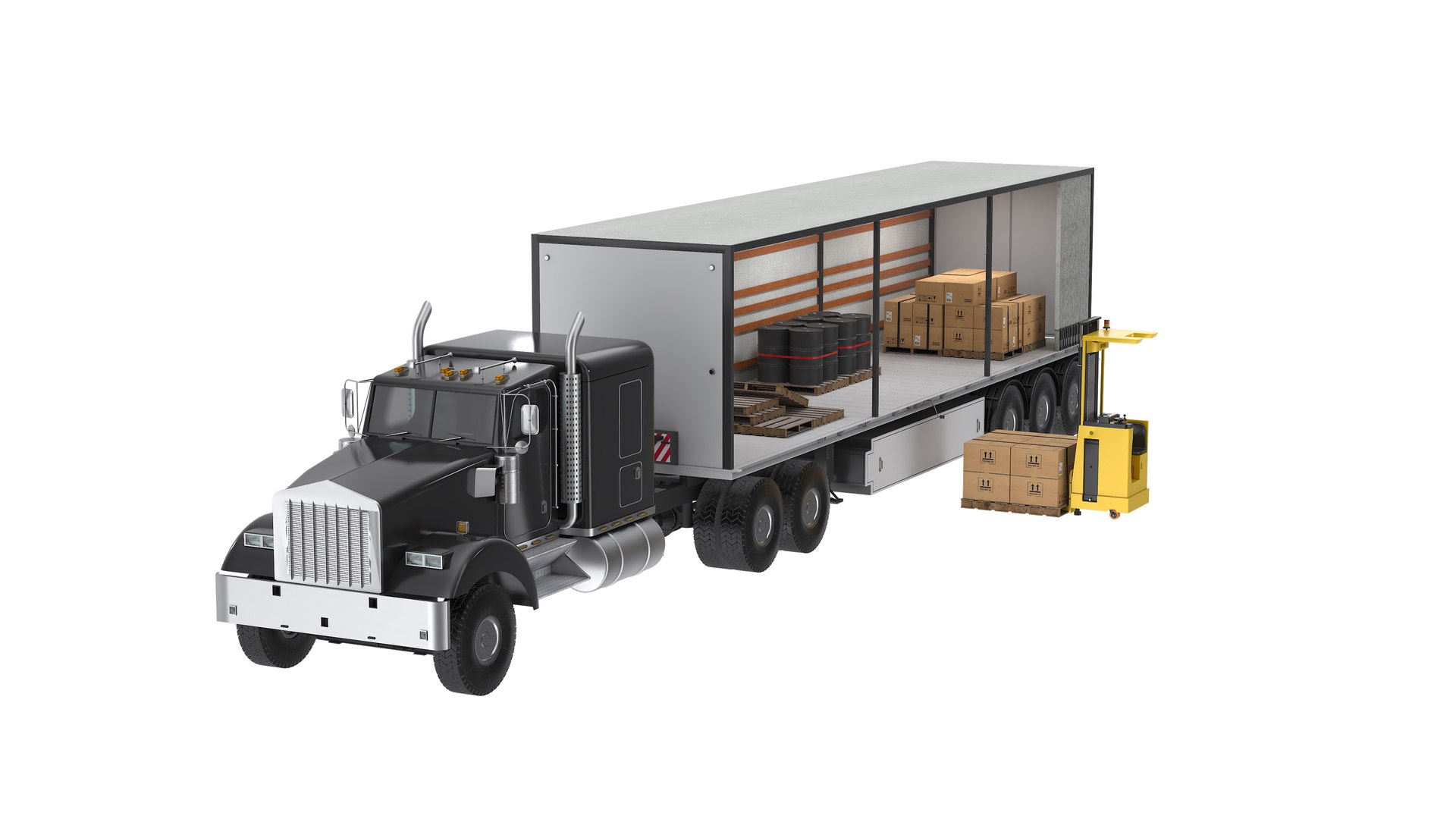 Forklift Loading Semi Truck 3D model https://p.turbosquid.com/ts-thumb/n5/1BCUtI/k8/forkliftloadingsemitruck2/jpg/1760532173/1920x1080/fit_q87/69ef255a186a9961802230a3fe953a5c25137399/forkliftloadingsemitruck2.jpg