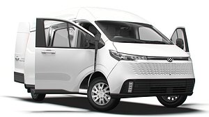 Maxus eDeliver 7 L2H2 HQ Interior 2026 3D model