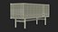 Drewniany kredens na konsolę multimedialną