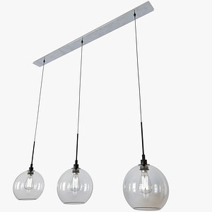 Modern Glass Globe Hanging Light Fixture