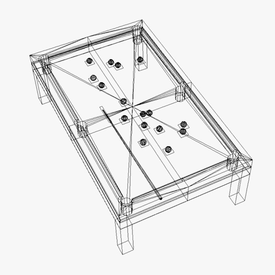 Obj Pool Table
