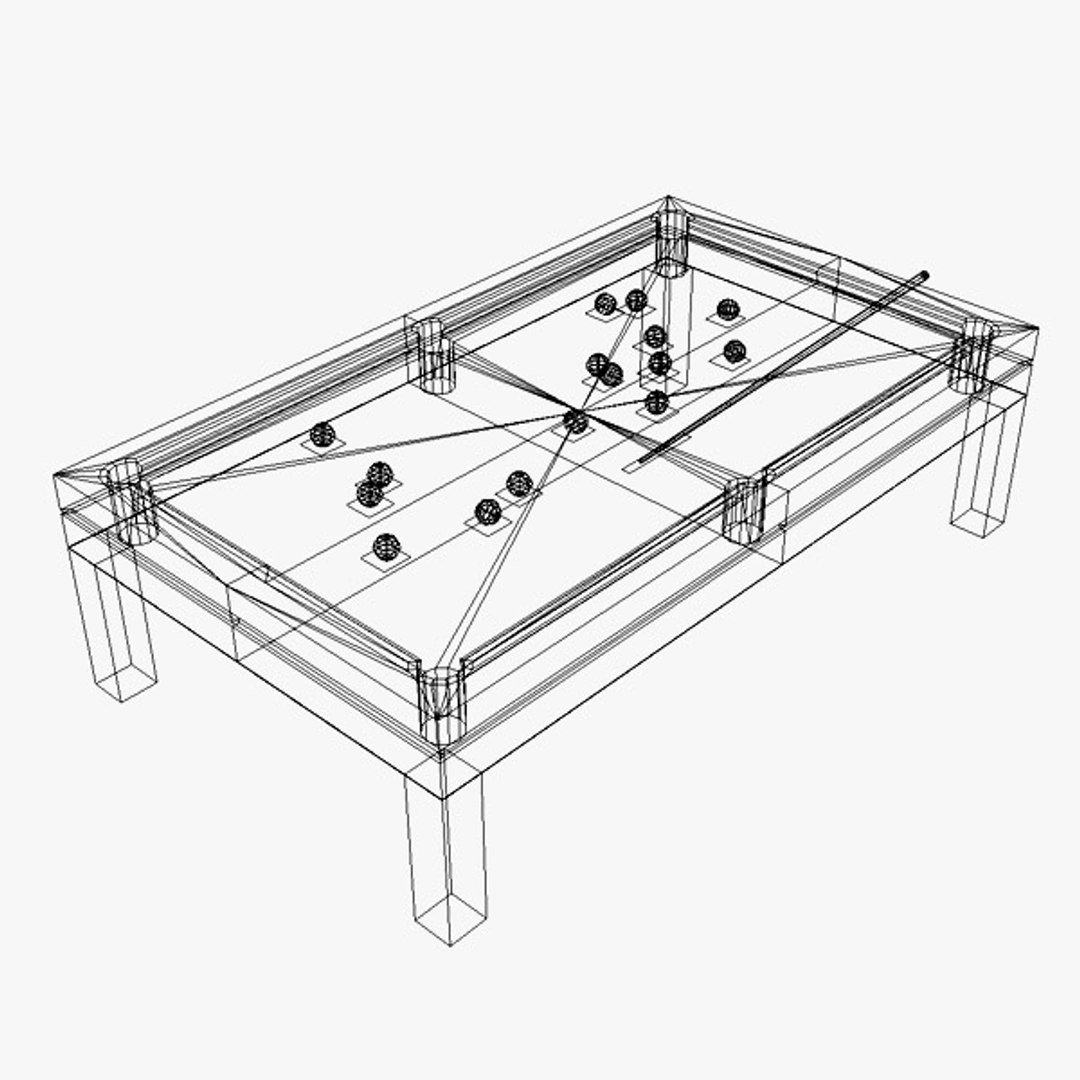 Obj Pool Table