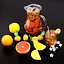 Iced Tea Pitcher and Citrus Fruit Set