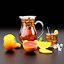 Iced Tea Pitcher and Citrus Fruit Set