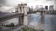 3d brooklyn bridge model