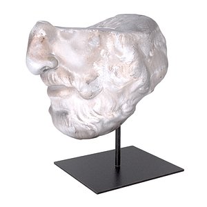 Roman Marble Head Fragment