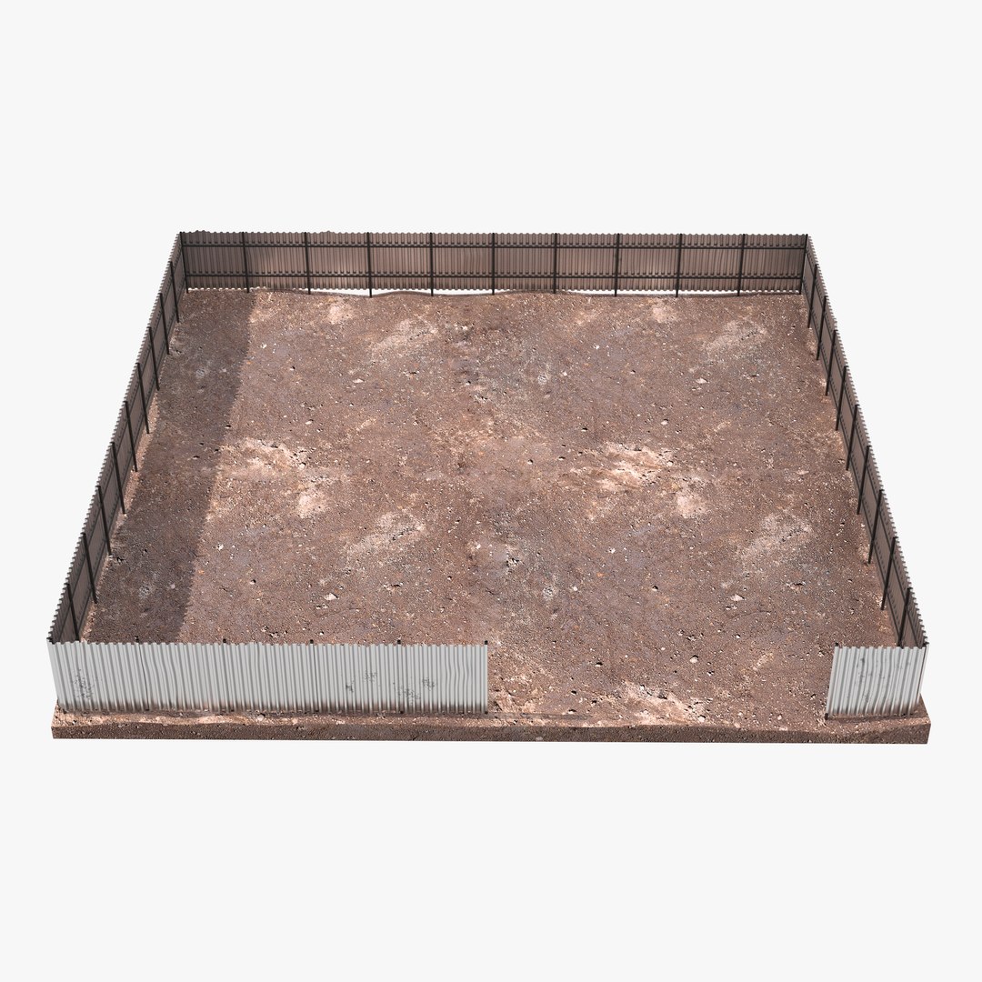Construction Site 4 3D model preview