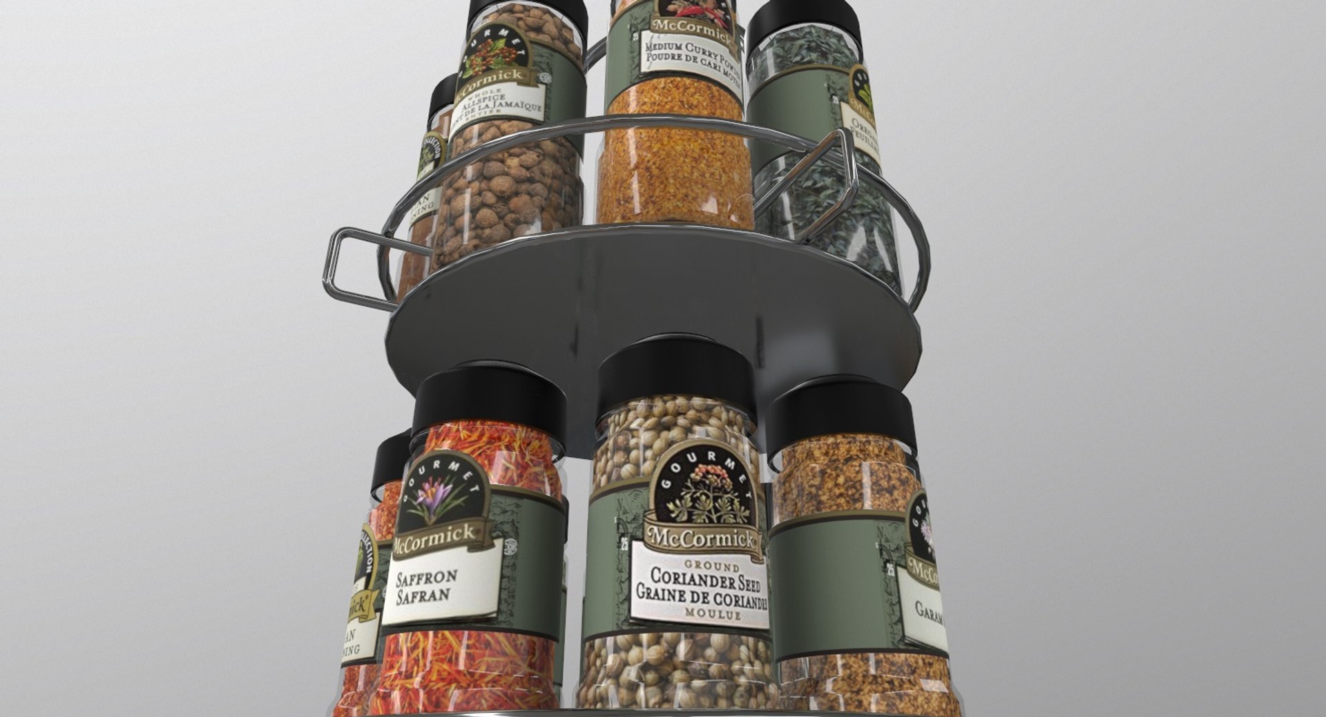 3D Spices Rack Model - TurboSquid 1229614