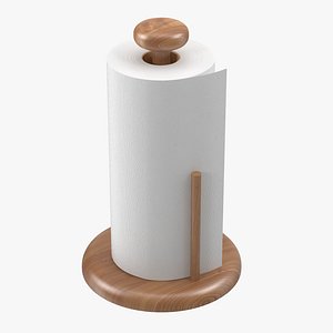 3dsmax paper towel roll holder