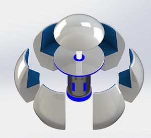 3ds table chair