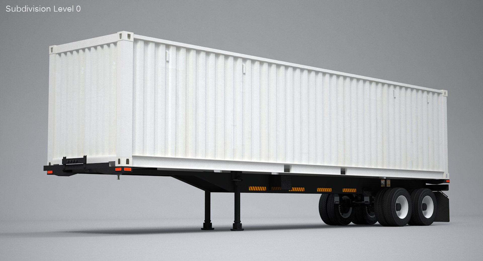 shipping container trailer