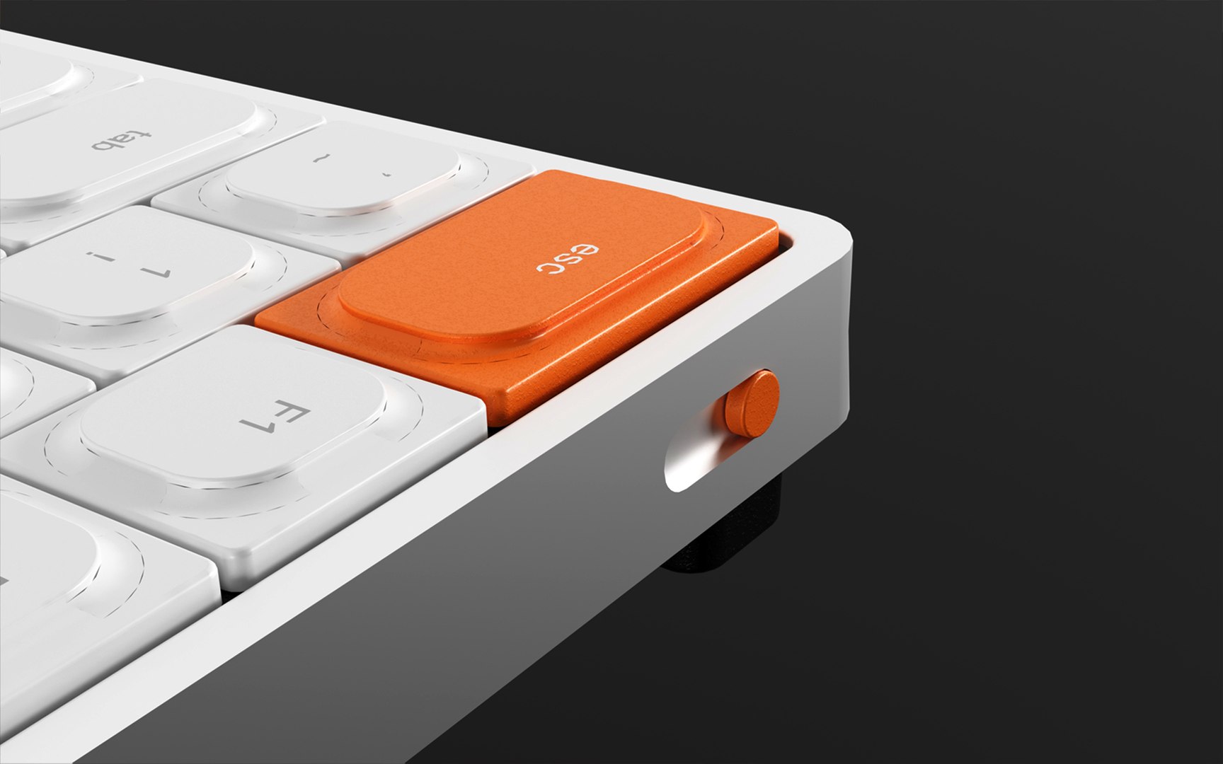 Knob1 Mechanical Keyboard 3D Model - TurboSquid 2387030
