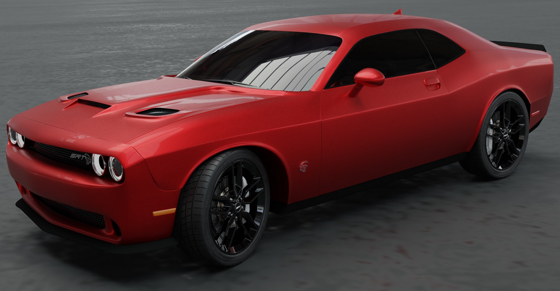 Dodge Challenger Srt 3D - TurboSquid 1711863