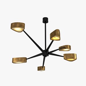 3d model lamp achille salvagni spider