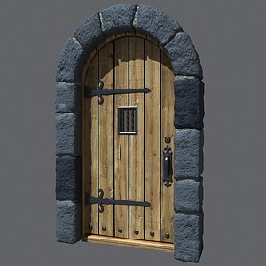 3d castle door