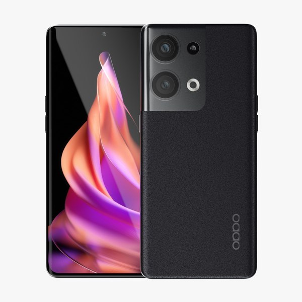 modelo 3d OPPO Reno 9 Pro Plus Negro - TurboSquid 2001851