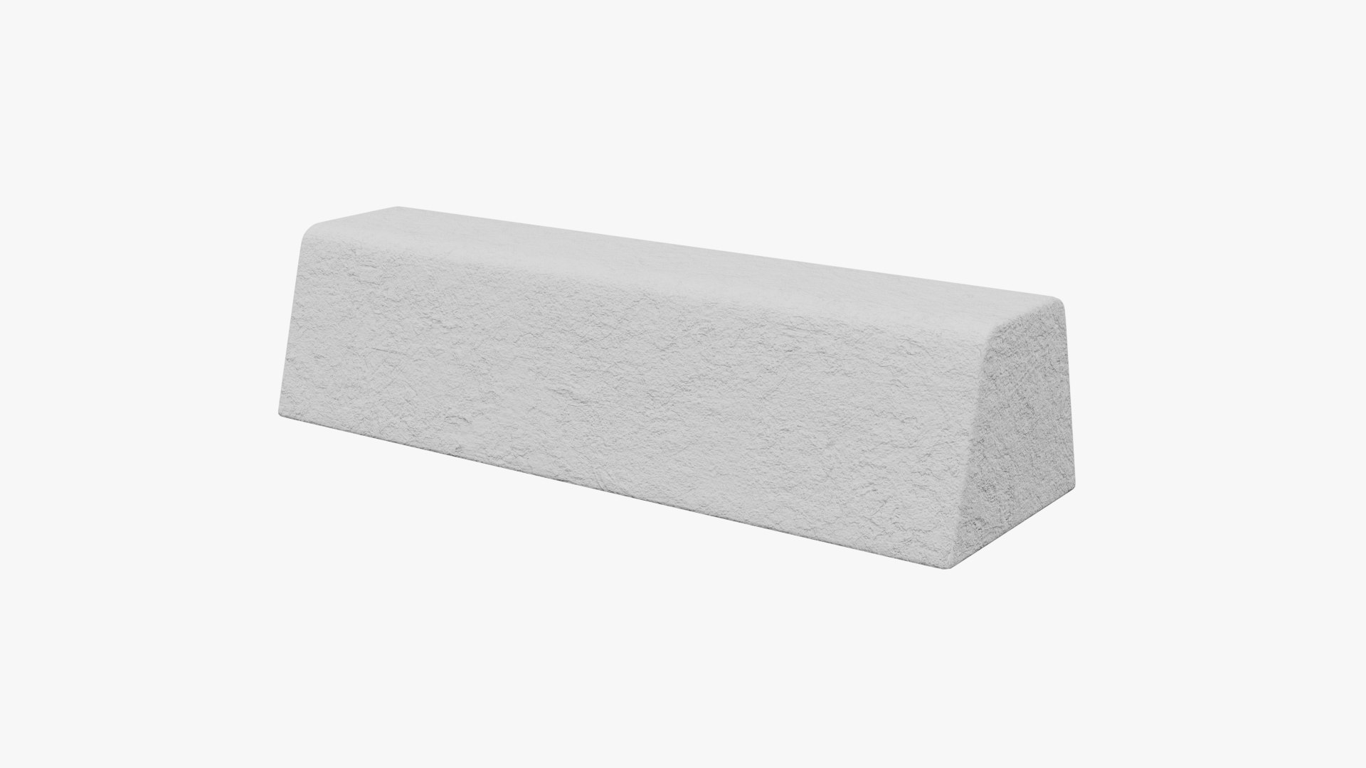 3D Concrete Curb - 24 Inches - TurboSquid 2205633