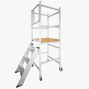scaffold tower 3d model