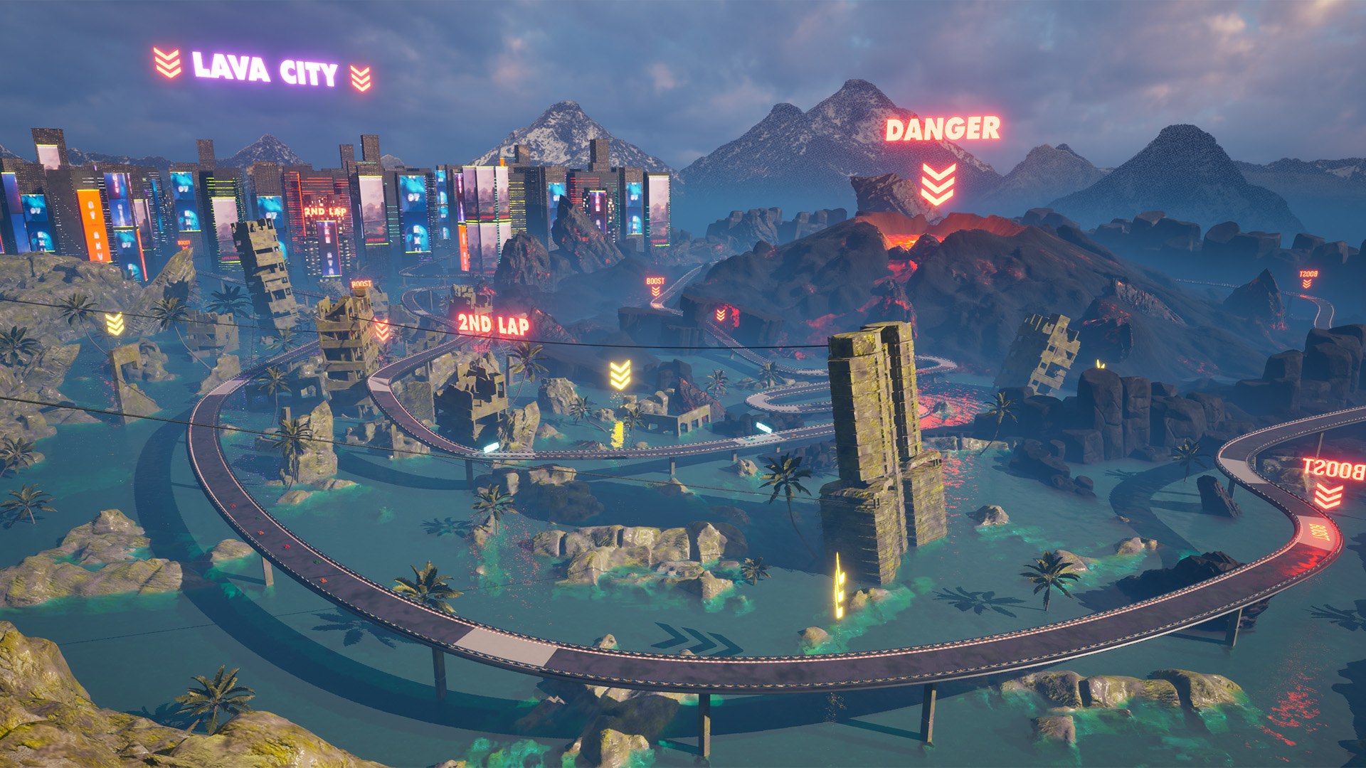 Cyberpunk City and Jungle Volcanic Race Course Environment 3D model https://p.turbosquid.com/ts-thumb/n5/jSP0up/Fp/002/jpg/1756911002/1920x1080/fit_q87/3898a1c31d2ed39e091f99cb1d0e7a6676b628d6/002.jpg
