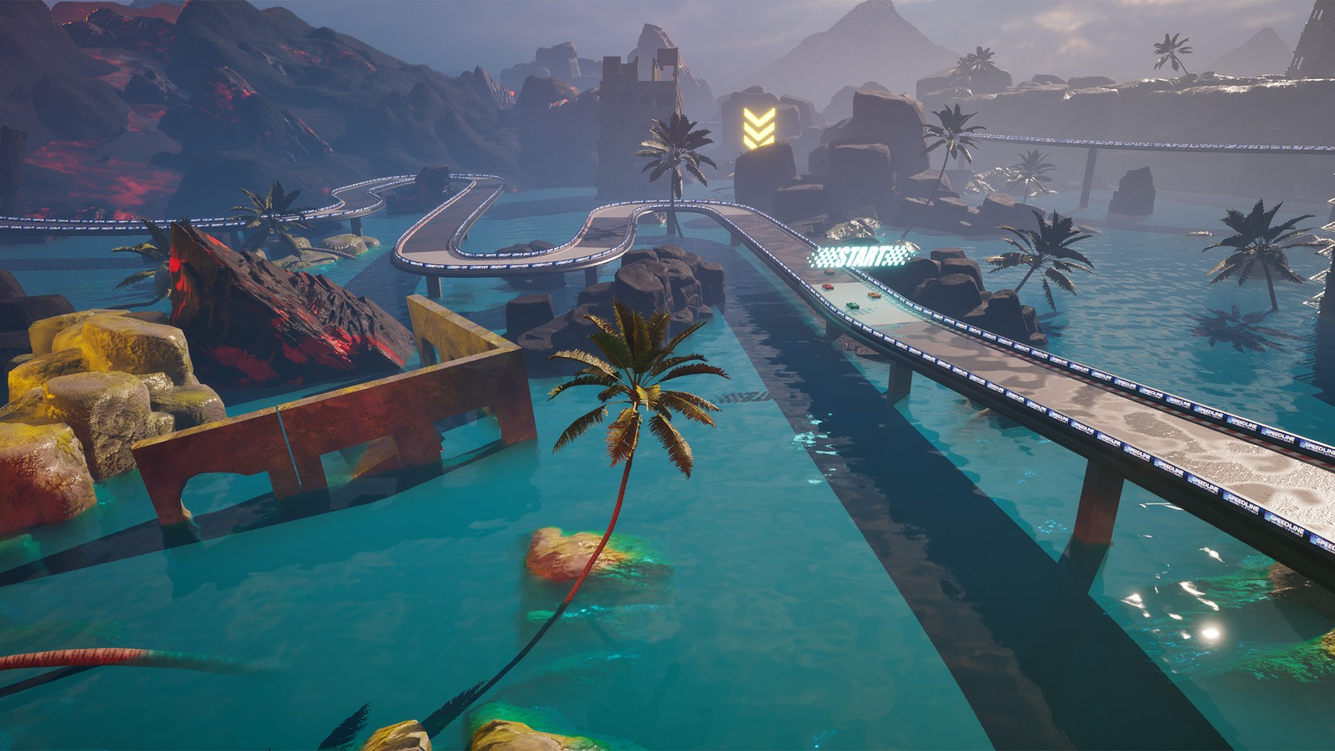 Cyberpunk City and Jungle Volcanic Race Course Environment 3D model https://p.turbosquid.com/ts-thumb/n5/jSP0up/lK/highresscreenshot00001/jpg/1756911004/1920x1080/fit_q87/1488e59149d41453855e9c157269000c3f751a2f/highresscreenshot00001.jpg