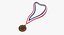 olympic medals 03 3D model