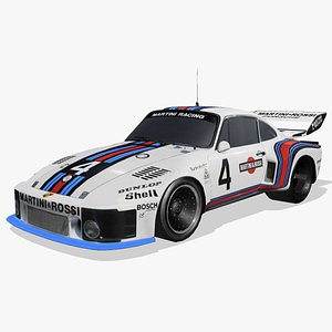 Porsche 935 001 1976 model