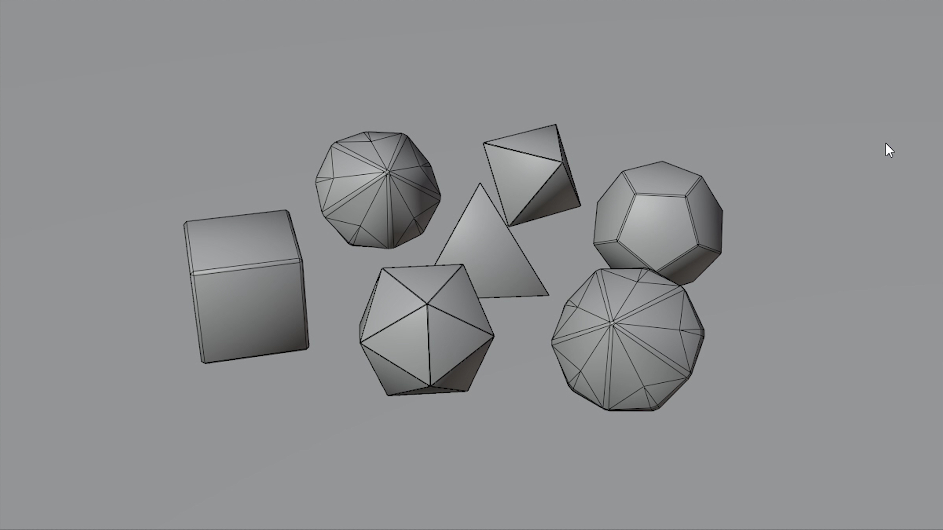 Polyhedral Dice Set 3D Model - TurboSquid 1613786