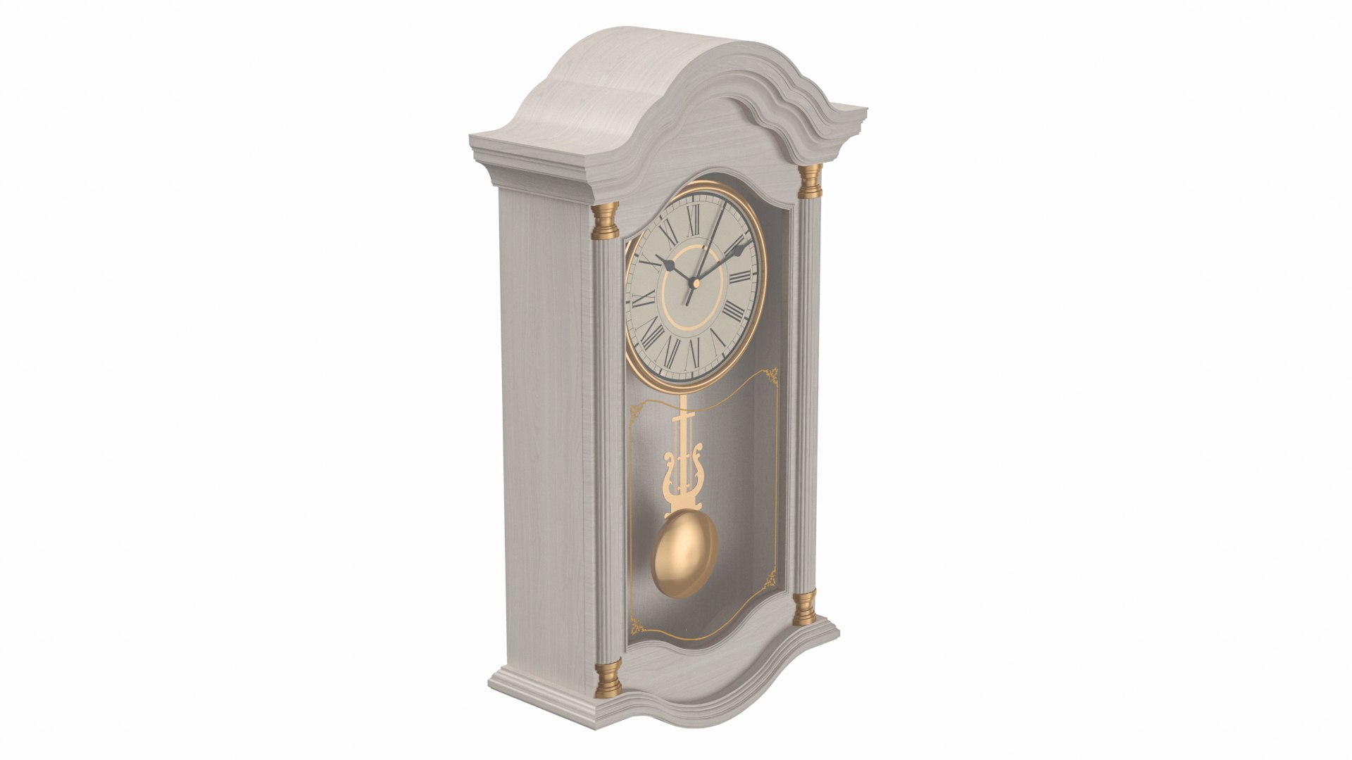 Classic Wall Clock 03 3D Model - TurboSquid 2159741