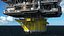 Shell Perdido Oil Platform Rigged for Modo