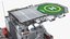 Shell Perdido Oil Platform Rigged for Modo