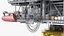 Shell Perdido Oil Platform Rigged for Modo