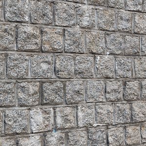 3D ultra realistic brick old wall