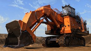 3D Hydraulic Shovel 8000