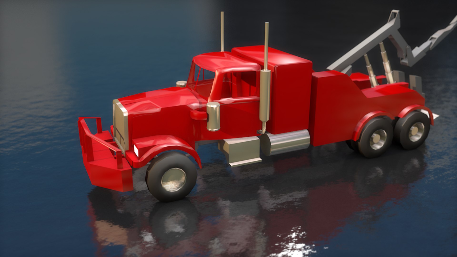 3D Road Commander Wreck Recovery Model - TurboSquid 1473949