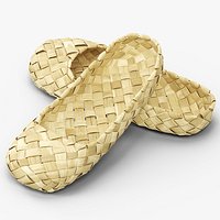 Traditional Woven Bast Shoes