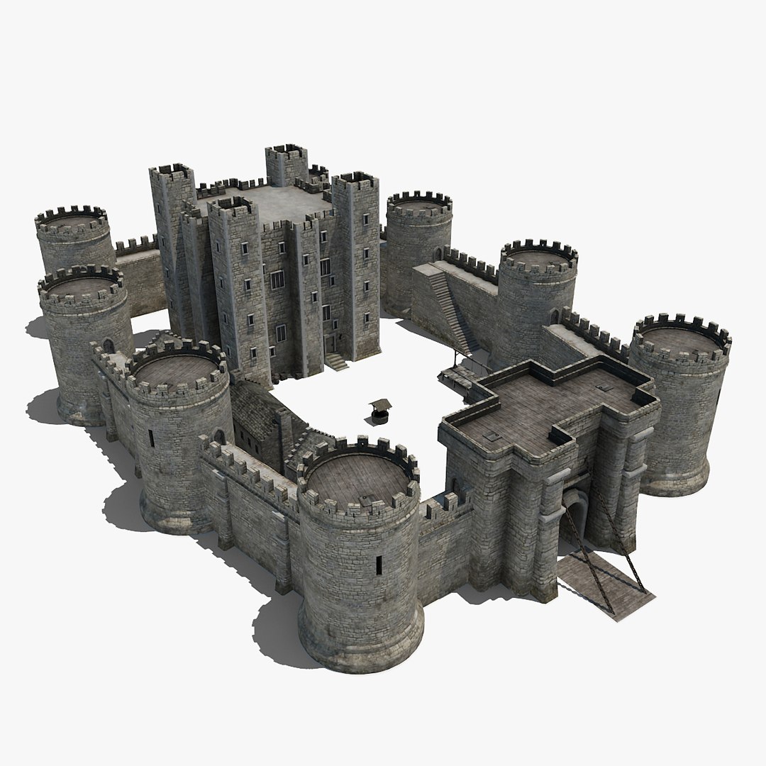 Medieval Castle 3d Max