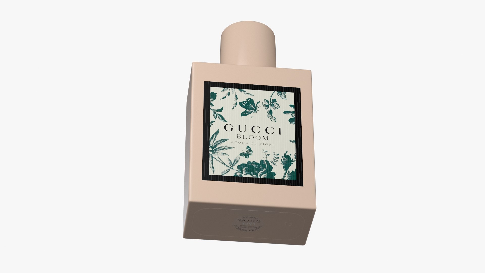 3D Gucci Bloom Acqua Di Fiori Perfume Bottle - TurboSquid 1744049
