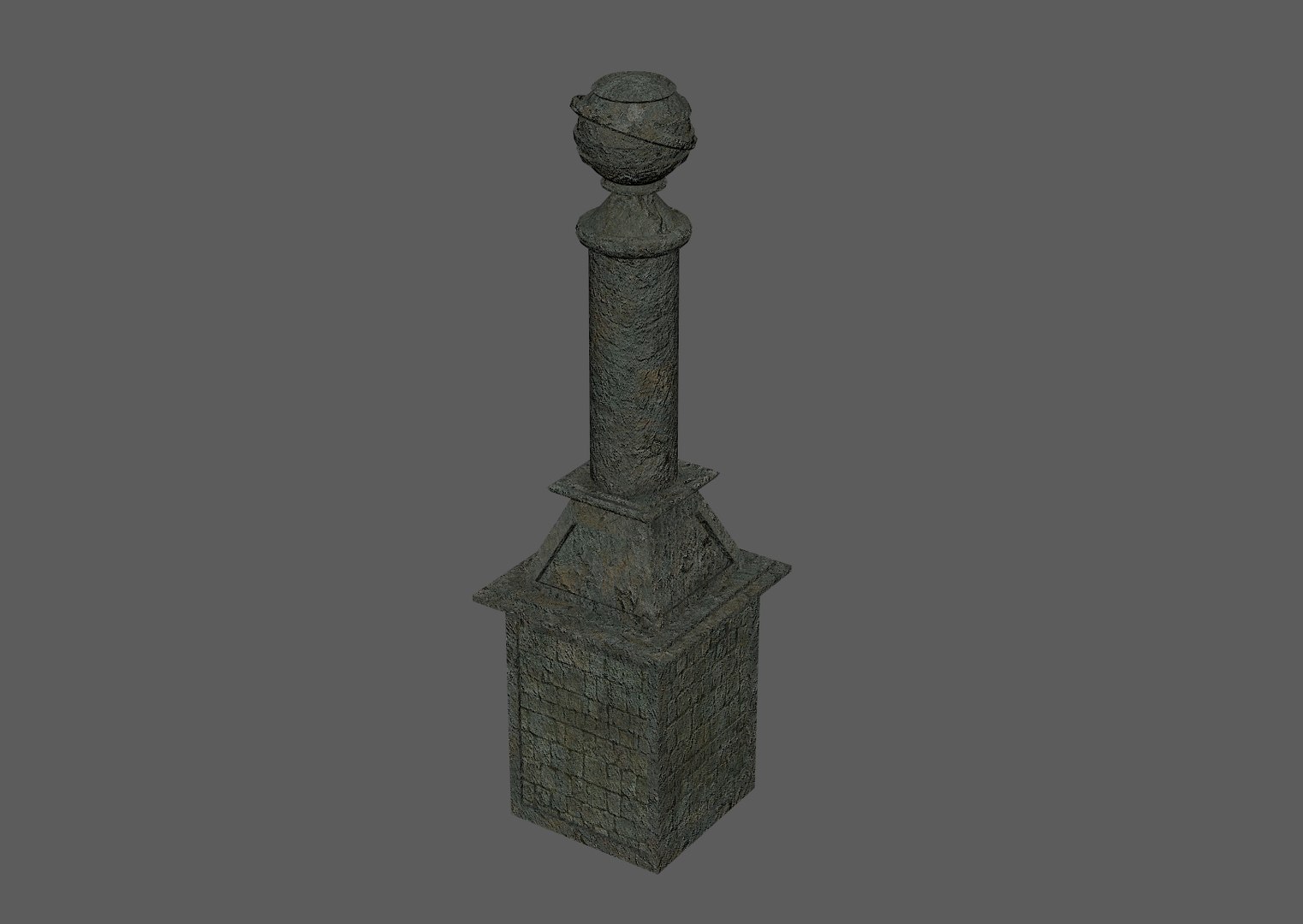 Free Fantasy Ancient Pillar 3D - TurboSquid 1761663