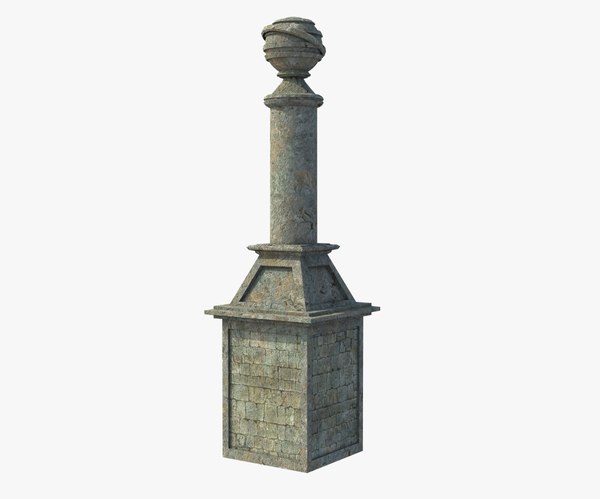 Fantasy Ancient Pillar 3D