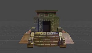 temple games 3D model