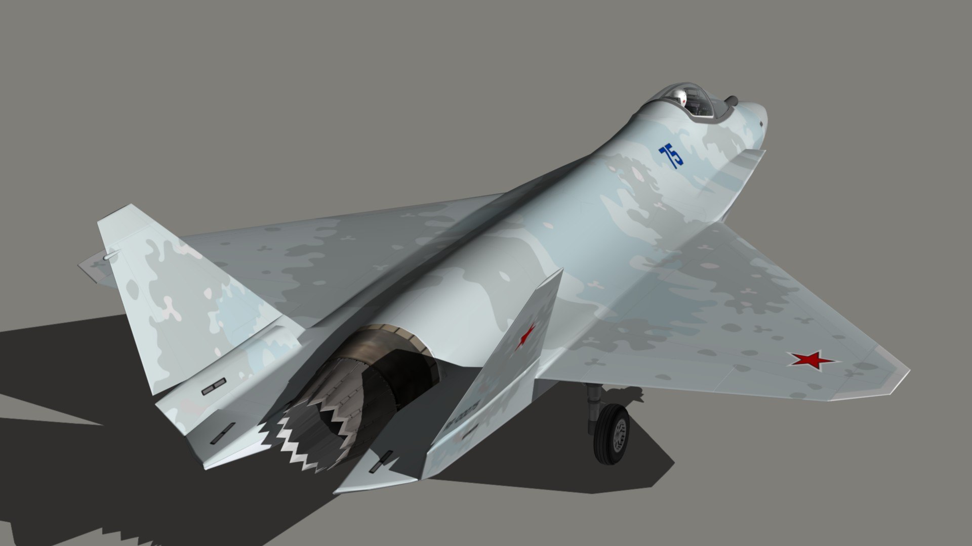 3d Sukhoi Su75 Checkmate Model - Turbosquid 1770180